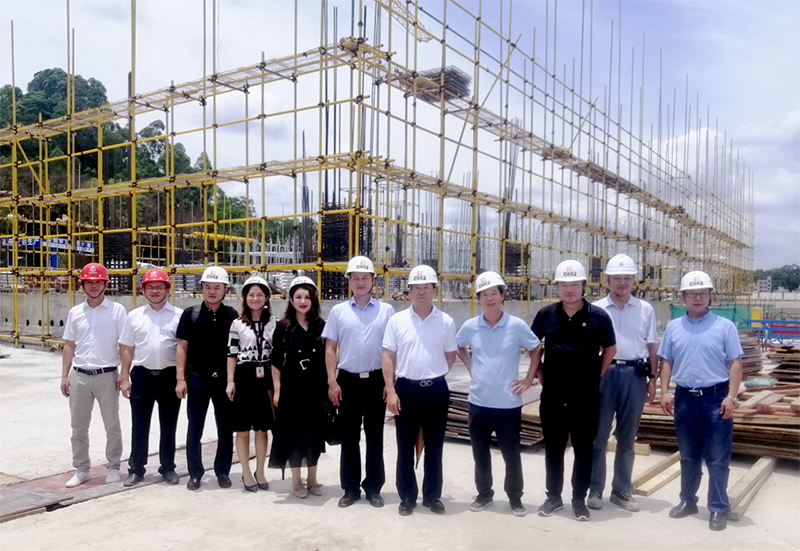 bevictor伟德官网董事长李军亲临集团南方总部在建项目视察